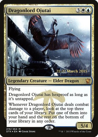 Dragonlord Ojutai [Dragons of Tarkir Promos]